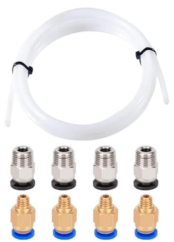 PTFE-slang (Teflon) voor 3D-printers met hoge temperatuurbestendigheid, 2 meter
