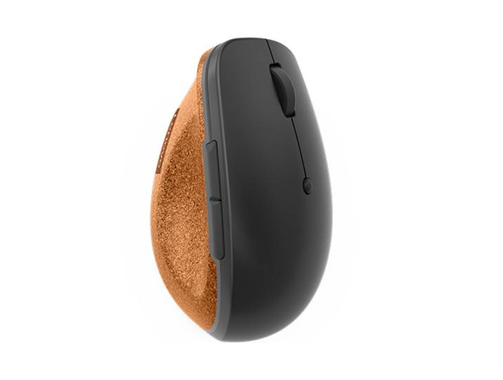 Lenovo Go, Droitier, Conception verticale, Optique, RF sans fil, 2400 DPI, Gris 4Y51C33792