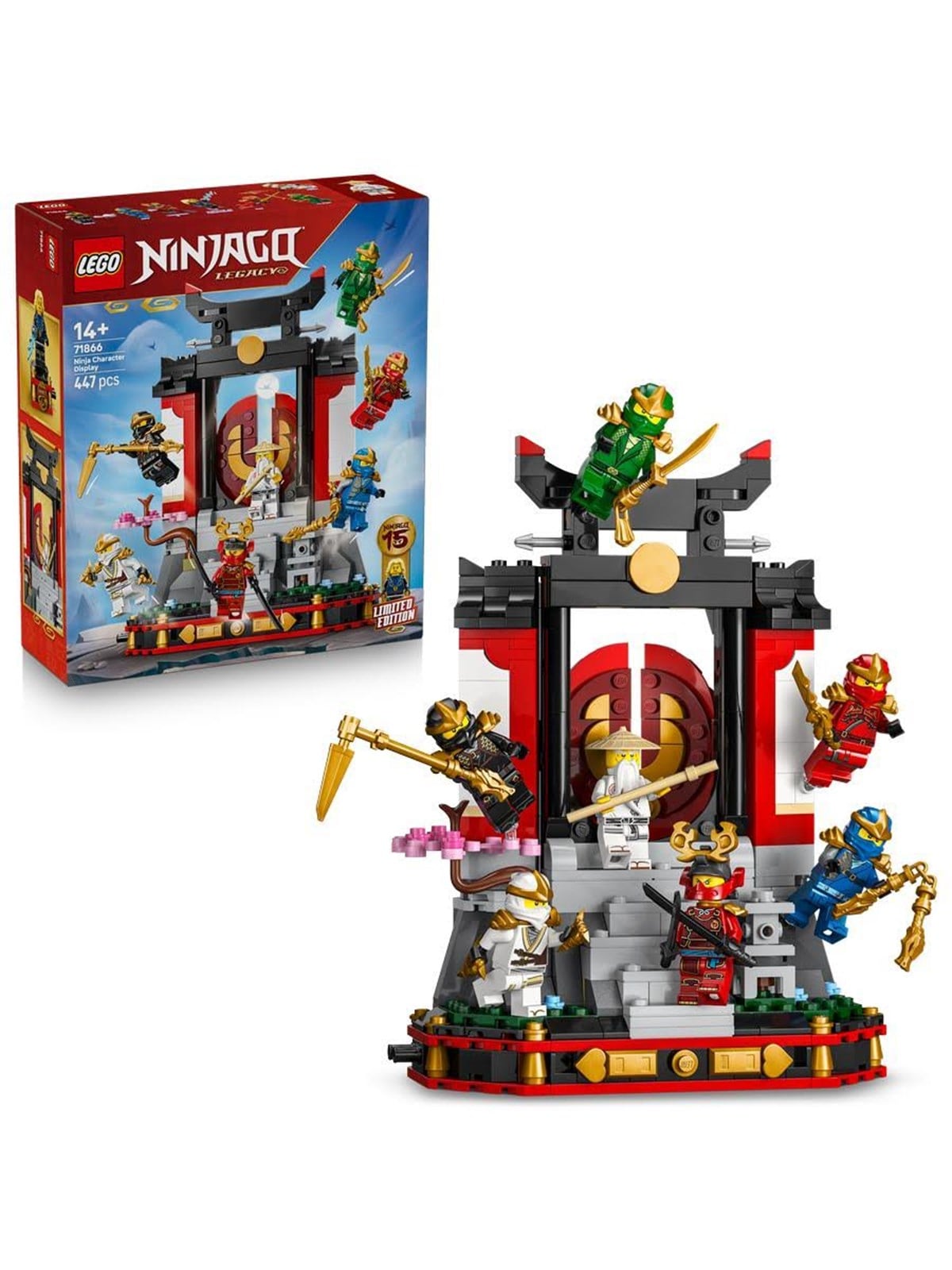 LEGO Ninjago 71866 15-jähriges Jubiläum: Ninja-Charaktere zum Ausstellen