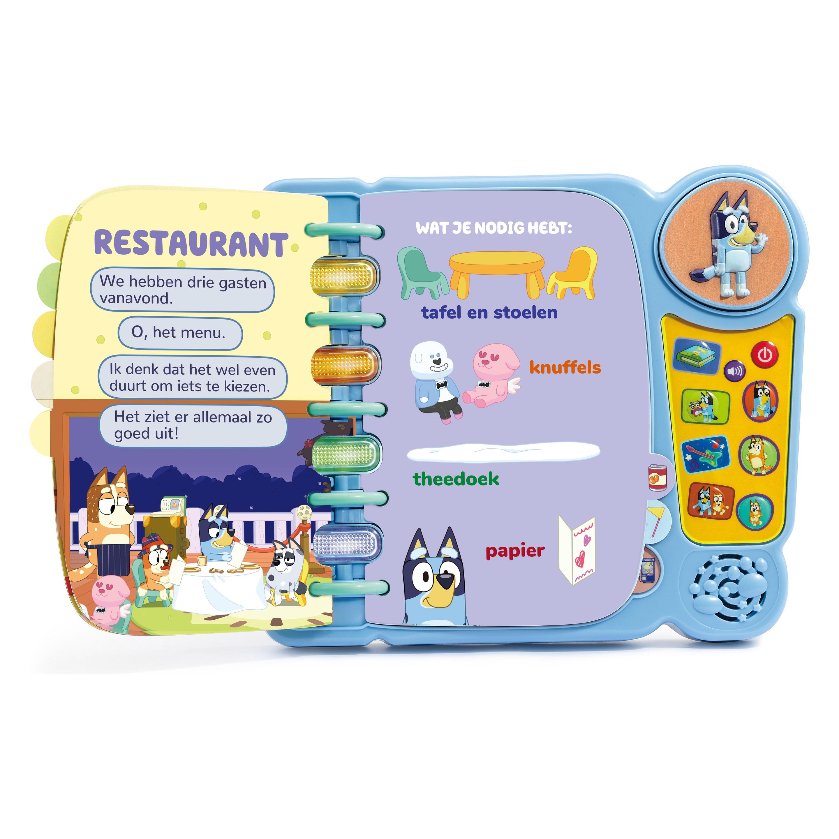 VTech Nl Bluey - Interactive Game Book (Niederländisch, 3 - 7 Jahre) (80-541223)