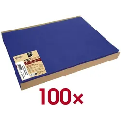 PROnappe Platzsets 100 Stück blau, 40x30 cm