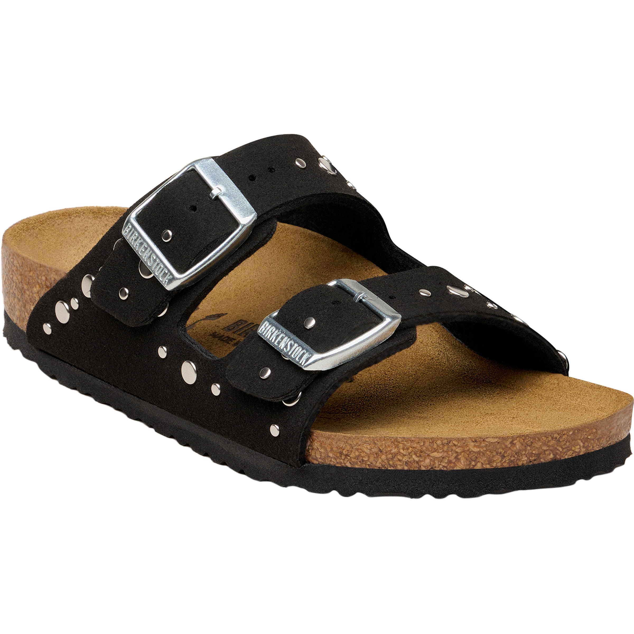 Birkenstock Arizona Rivets Narrow Sandale Kinder Sandalen schwarz Größe 29 Lifestyle