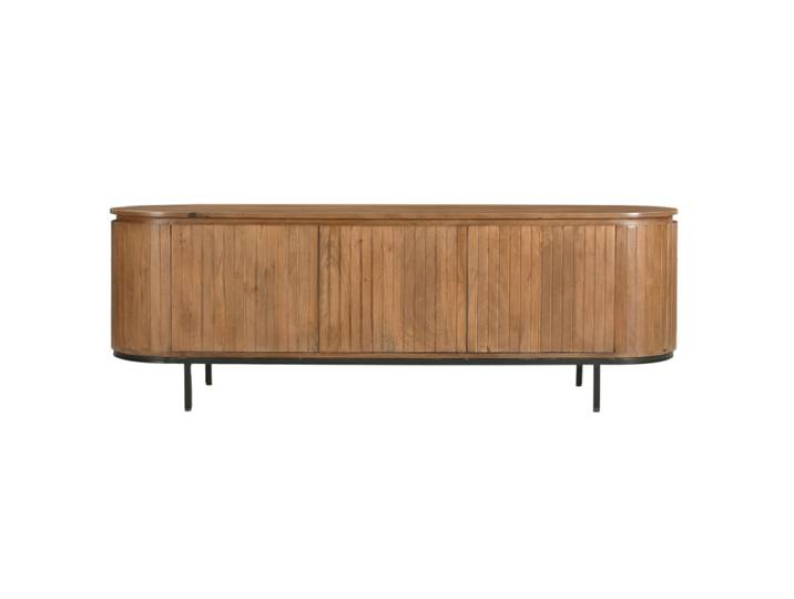 Meuble tv 170 cm en bois massif
