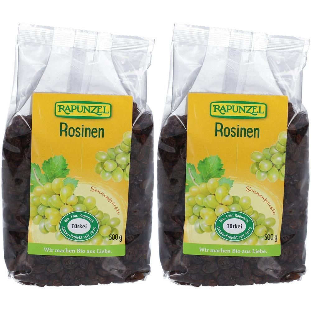 Rapunzel Rosinen 2x 2x500 g