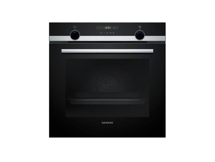 SIEMENS Backofen HB517GBS3 , Energieeffizienz: A+, grau (silberfarben), B:59,4cm H:59,5cm T:54,8cm, Backöfen, 3D Heißluft Funktion für eine gleichmäßige Hitzeverteilung, Backofen