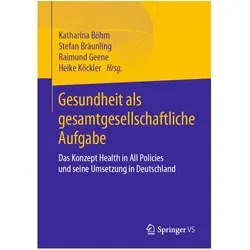 Gesundheit als gesamtgesellschaftliche Aufgabe, Fachbücher