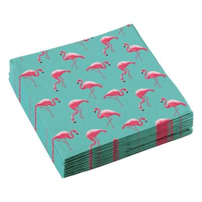 20 Flamingo Paradies Servietten