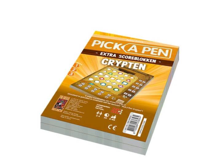 999 Games pick a pen crypten scoreblokken uitbreidingsspel