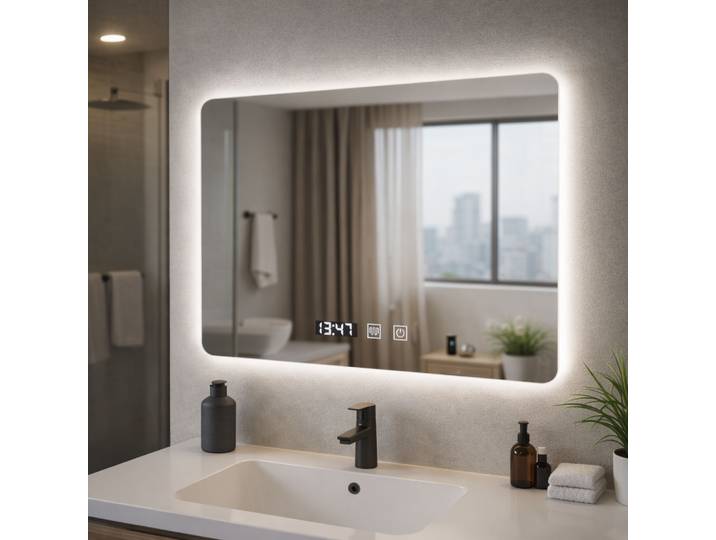 Miroir Led 80x60 Desembuage Gradable Temperature Lumiere Gradable