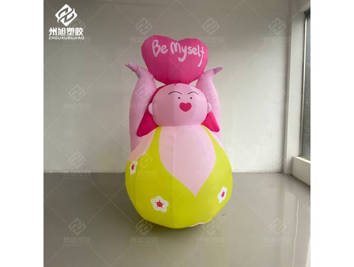 Modèle de poupée gonflable personnalisée en forme de personnage de dessin animé pour la promotion de la campagne publicitaire, accessoires décoratifs gonflables