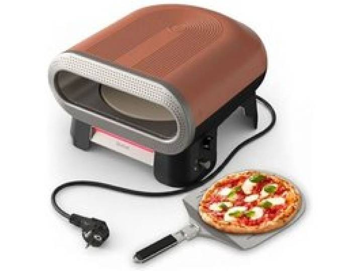 Four à pizza électrique dextérieur - TEFAL - JM600TE0 - 2600W - Pierre rotative - Jusquà 400°C