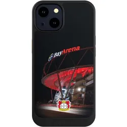 Nivocase Hülle für Apple iPhone 14 Handyhülle NIVOcore Case Schwarz Bayer 04 Leverkusen Offizielles (Apple iPhone 14), Smartphone Hülle, Schwarz