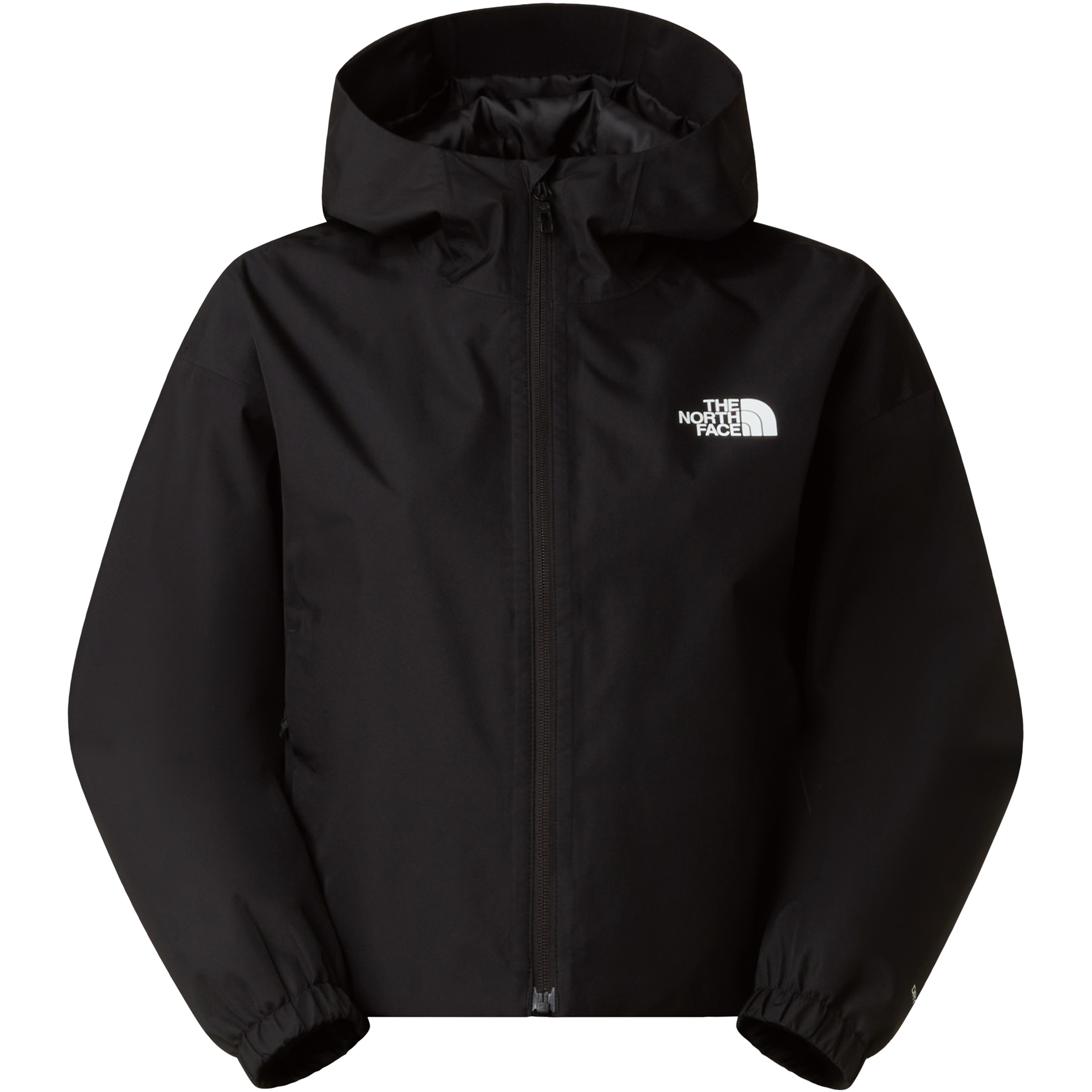 The North Face Quest Mono Cropped Damen Regenjacke schwarz Größe L Trekking Wasserdicht Wasserabweisend