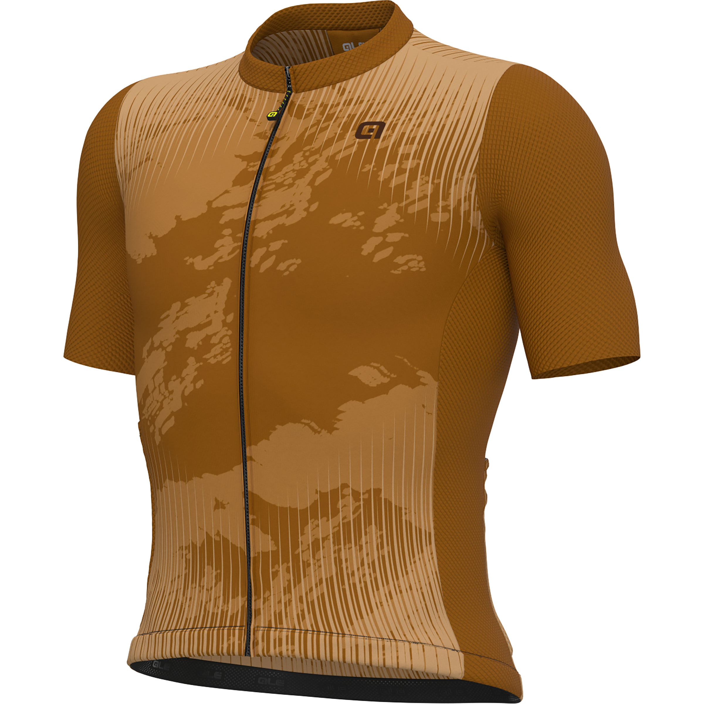 Alé Krakatoa Trikot Herren Radtrikots braun Größe XXL Rennrad | Gravel Elastisch
