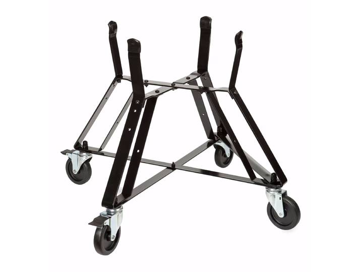 Big Green Egg NEST Rollwagen – Grill Ablage/Grill Rollwagen/Grill Erweiterung – schwarz