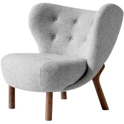 &Tradition Little Petra VB1 Sessel, walnuss geölt / hallingdal 130