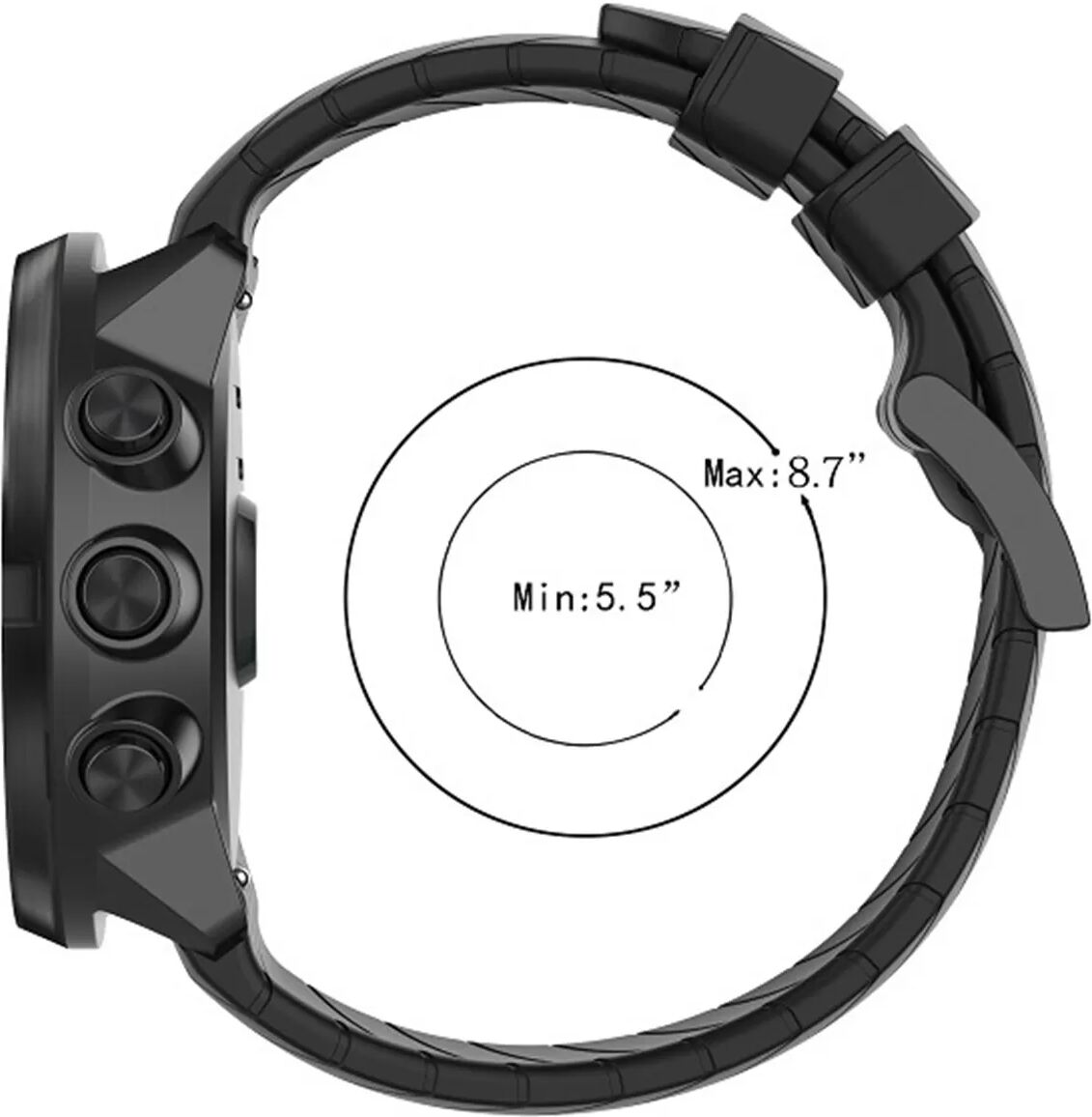 INF Suunto 7/9/9 Baro/D5 Uhrenarmband