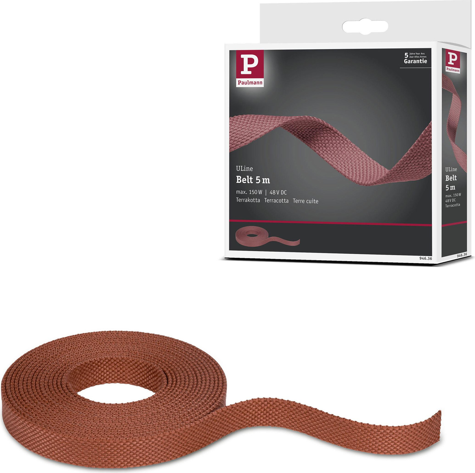 Paulmann ULine kabelbinders, 5 meter