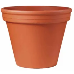 Blumentopf Ton 33/38 cm rund 33