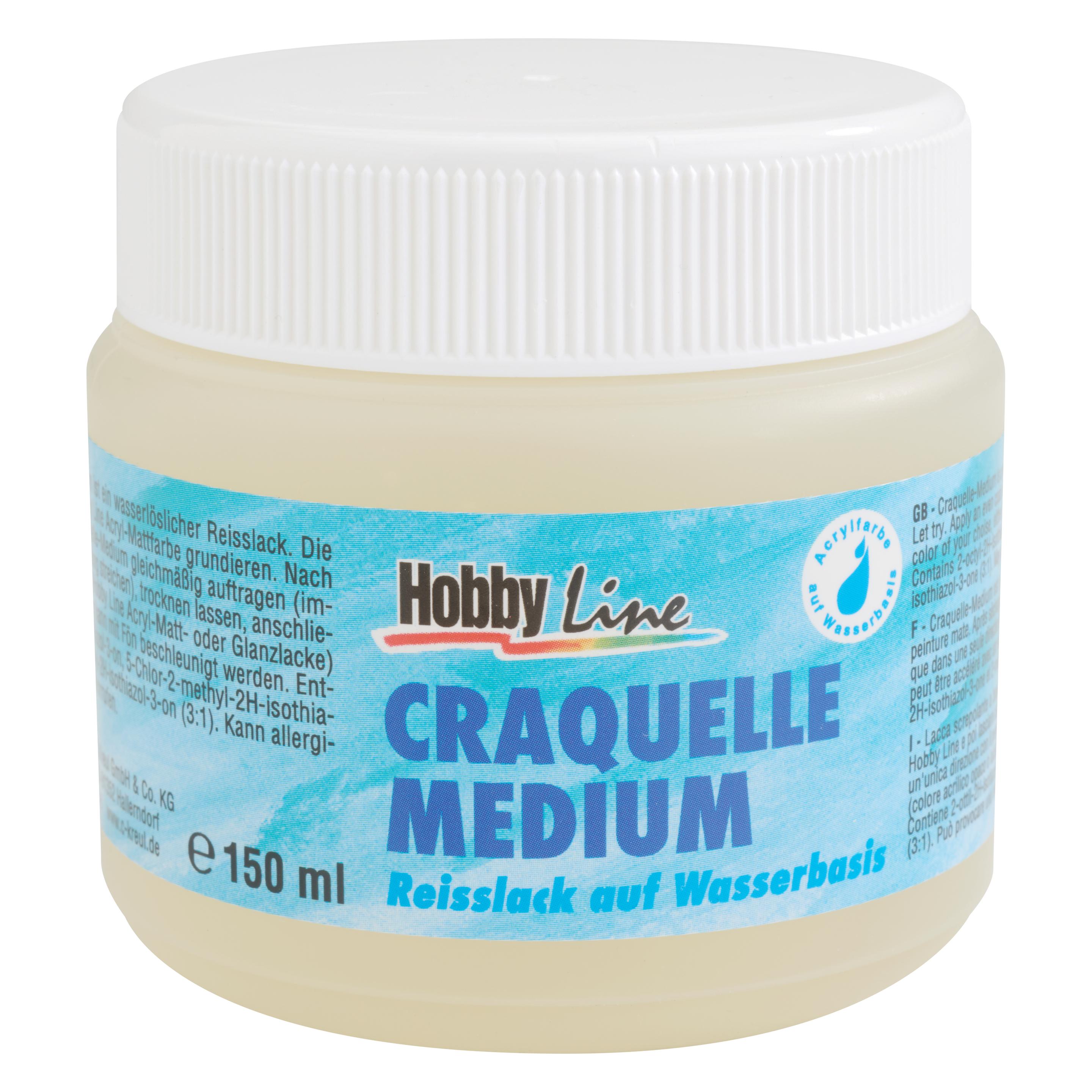 Magni KREUL 79420 - Craquelle Medium, 150 ml Dose, Abreissfarbe für antike Effekte und zum Gestalten eines (150 ml) (79420)