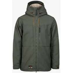 Lundhags Herren Järpen Pile Winterjacke - S - Thyme Green