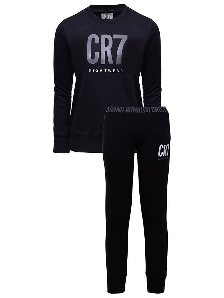CR7 Pyjama in Schwarz - 140