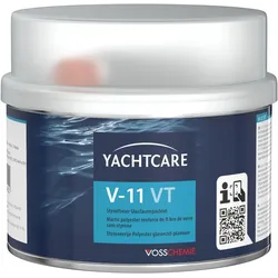 Yachtcare Polyesterspachtel 400 g styrolfrei – 2K Glasfaserspachtel für Auto, Boot, Metall, Holz & GFK – geringer Schrumpf, schnell trocken und schleifbar