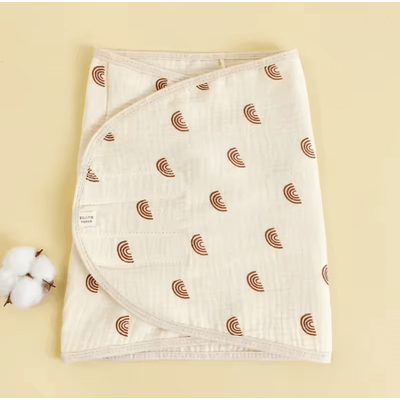 CalmNest Anti Startle Baby Swaddle Wrap Cotton Muslin Blanket c 35x80cm