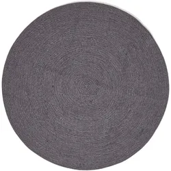 TEPPICH Melange geflochten rund 200 cm