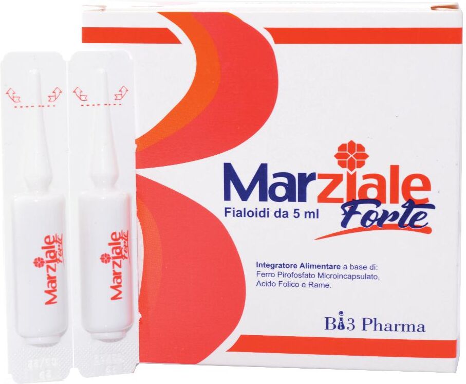 BI3 PHARMA Srl Marziale Forte, 20 fialoidi da 5 ml