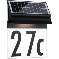 Paulmann, Gartenbeleuchtung, Solar Hausnummernleuchte (18 lm, IP44)