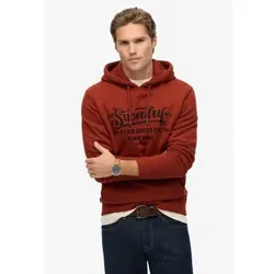 Superdry für Herren. M2014299A Outdoor Co Entspanntes Sweatshirt rot (XXL), Lässig, Baumwolle