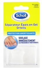 Scholl Séparateur d'Orteils Gelactiv Épais - Blister 1 séparateur