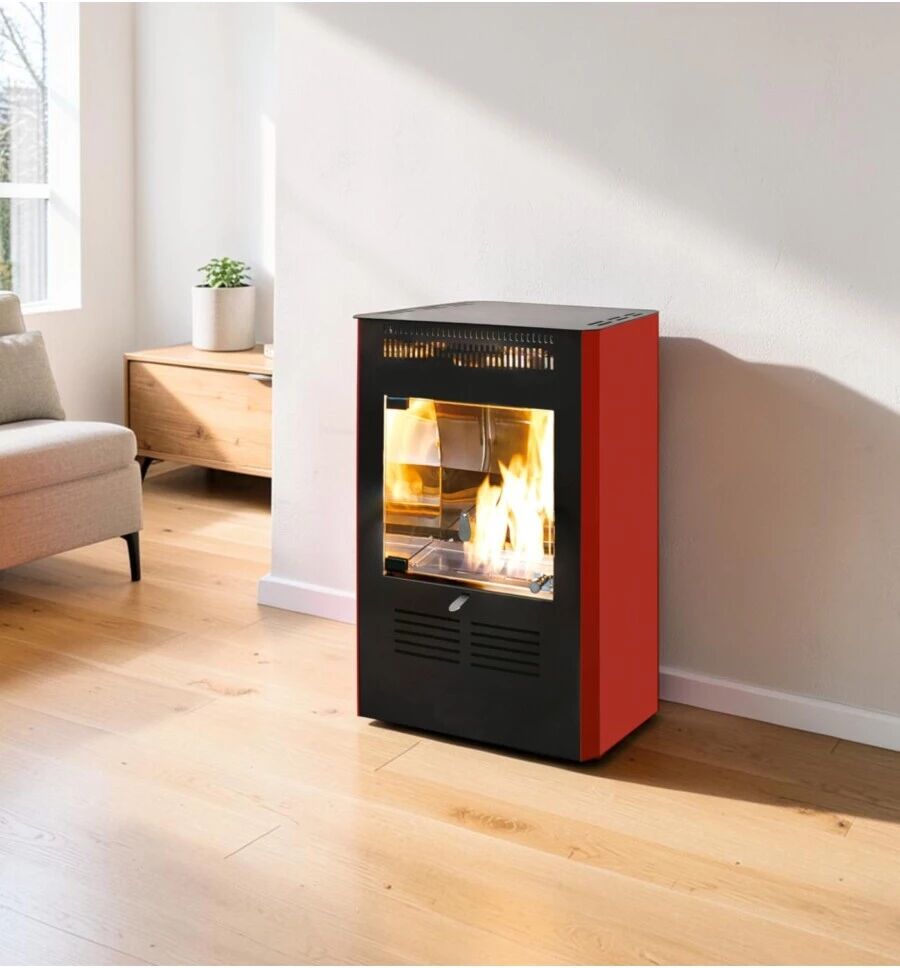 Tecno Air System STUFA BIOETANOLO RUBY BORDEAUX 3.000W 2LT