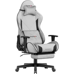Huzaro Force 5.7 Grau Gaming-Stuhl, Gaming Stuhl, Grau, Schwarz