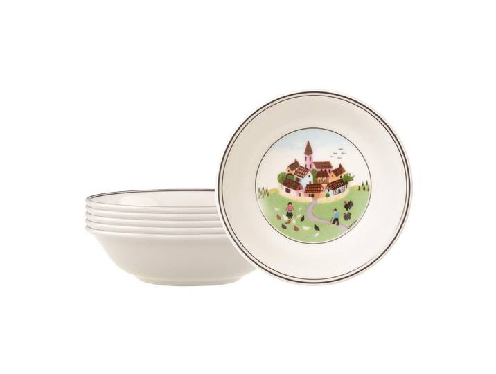 DESSERTSCHALEN Design Naif bunt ø 14 cm 6er Set
