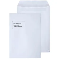 STEINMETZ Versandtaschen DIN C4 weiß