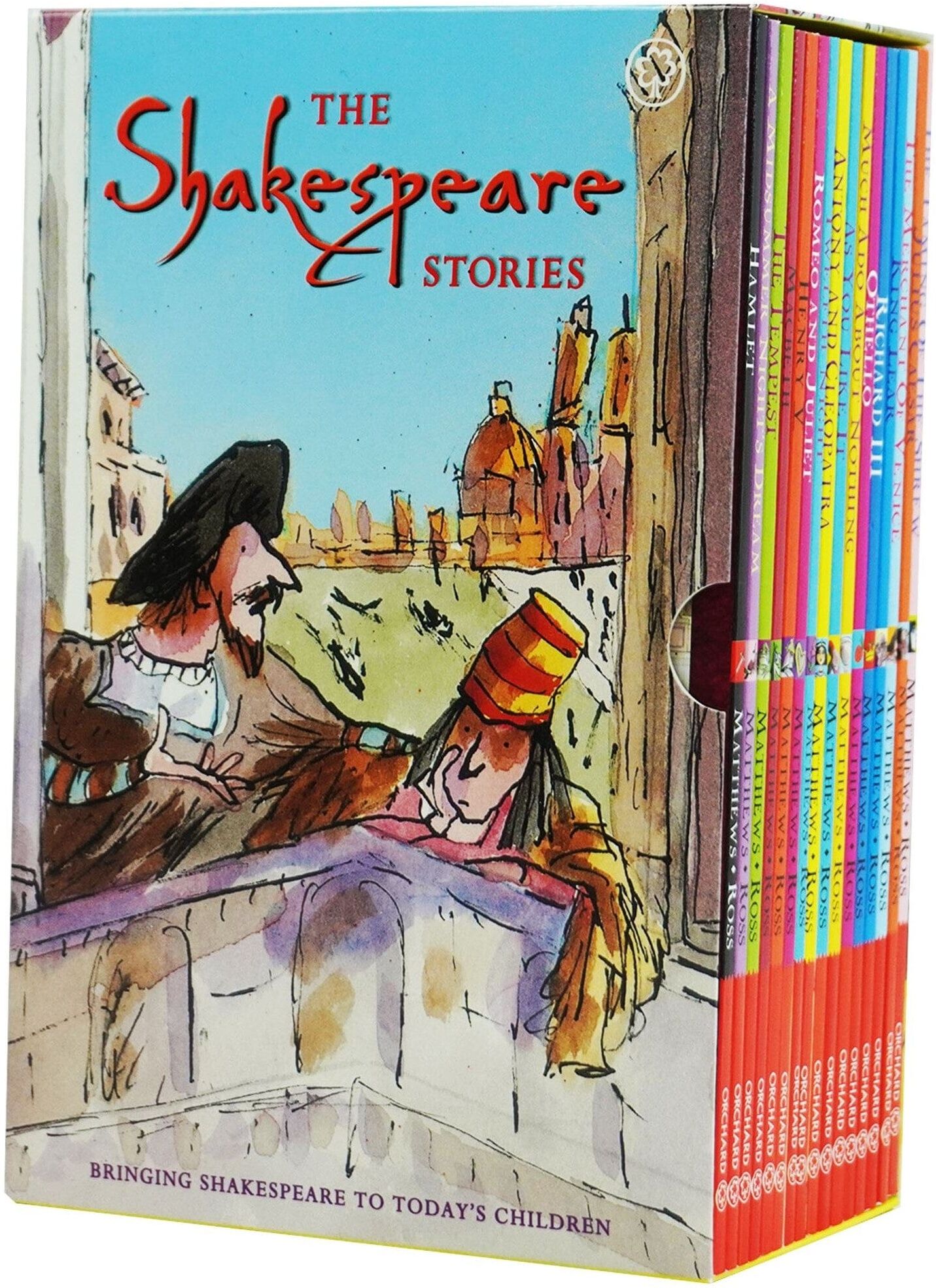 The Shakespeare Stories By Andrew Matthews & Tony Ross 16 Books Collection Box Set - Ages 7+ - Paperback Hachette