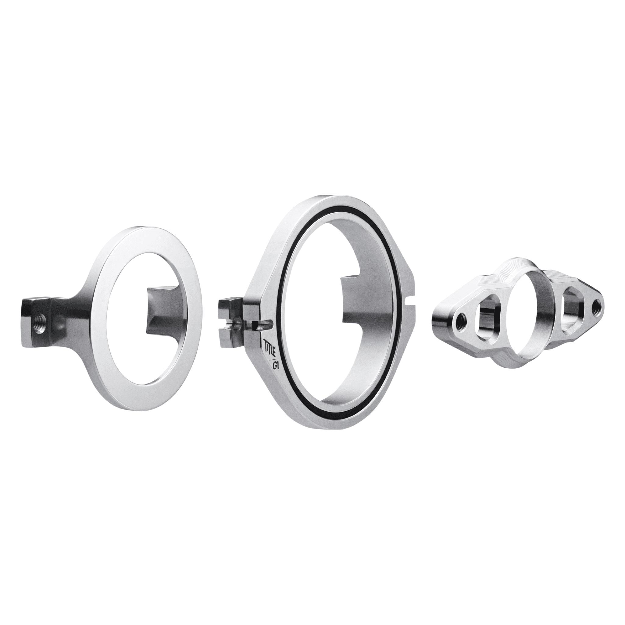 Title G1 Gyro Rotor-Bremssystem - Chrome (Hinterradbremse, Bremsset) (59418327)