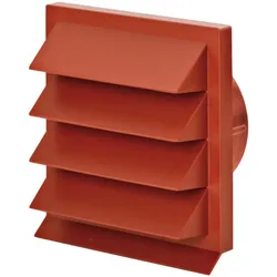 Naber COMPAIR flow 125 K-Jal 125 Außenjalousie ziegelrot 4021072