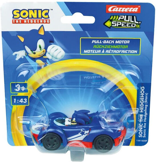 Carrera Sonic the Hedgehog Auto Pull & Speed-Sonic (Stars) (Diversen) Nieuw