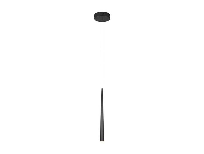 Trio Leuchten Led-Hängeleuchte, Schwarz, Metall, 150 cm, Farben fixierbar, Lampen & Leuchten, Innenbeleuchtung, Hängelampen, Pendelleuchte