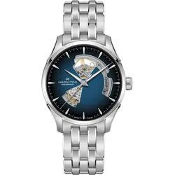 Hamilton Jazzmaster Open Heart Auto 40mm H32675140 - blau,silber - 40mm