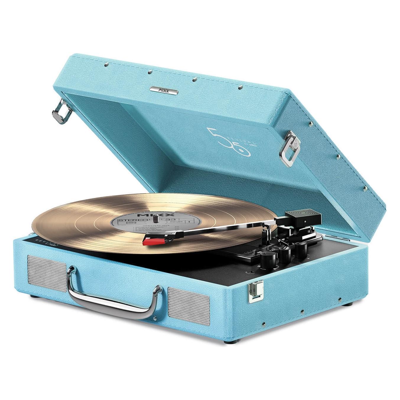 Mixx Revival 55 Stereo-Vinyl-Plattenspieler (Manuell) (MRRP-55-BL-462)