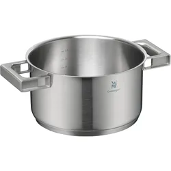 WMF Ultimate Cool+ Kochtopf mit Deckel, 20 cm, Pfanne + Kochtopf, Silber
