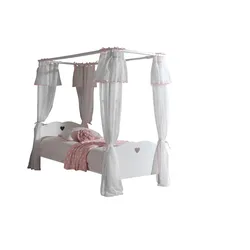 HIMMELBETT Kamila 212x198x98 aus MDF in Weiß