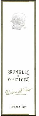 """Valdicava Madonna del Piano Brunello di Montalcino Riserva (1.5 Liter Magnum) 2010 Red Wine - Italy"""