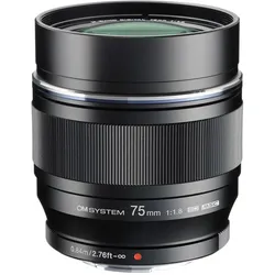 OM System M.Zuiko Digital ED 75mm F1.8 schwarz
