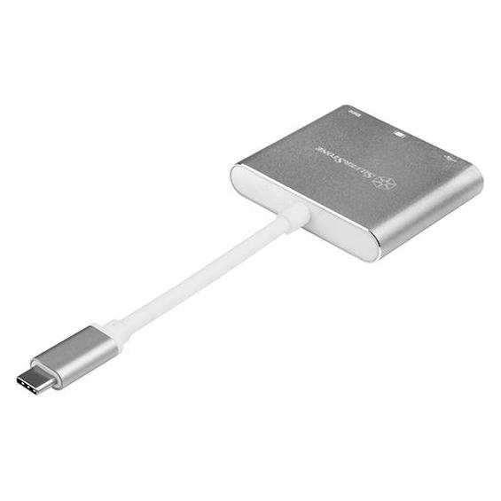 Silverstone USB Typ C - HDMI (Typ A)| USB A| USB Typ C (USB-C, 3 Ports) (SST-EP08C)