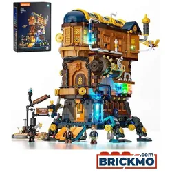 Lumibricks Steampunk LB9103 Das wandelnde Schloss des Alchemisten LB9103